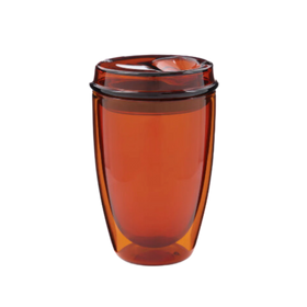 Good Cuppa coffee cup in amber