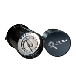 Image of the grind adjustment on the Precision hand grinder