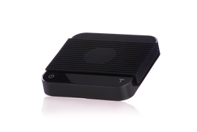 Black digital weighing scale