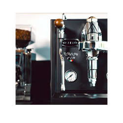 Close-up of the gauge in an IZZO ViviPID3 espresso machine